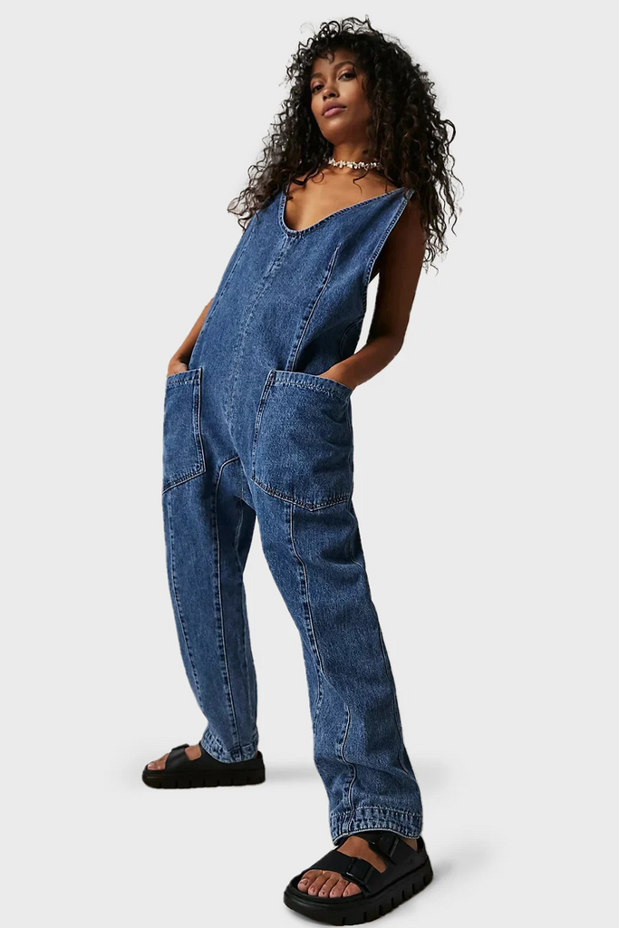 WOLFF – Stylischer Denim-Overall für Damen