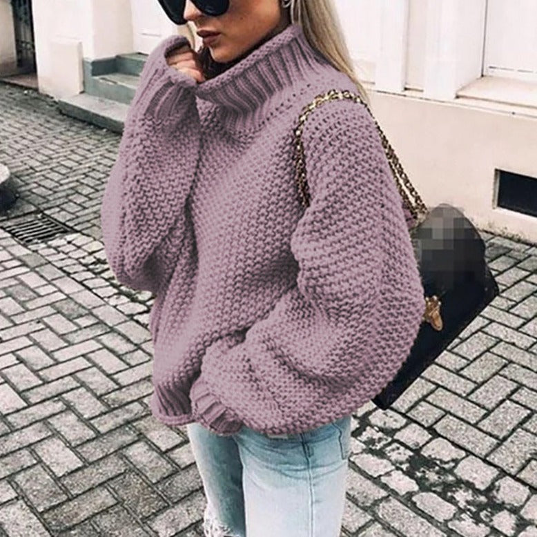 Pulli mit halbem Kragen