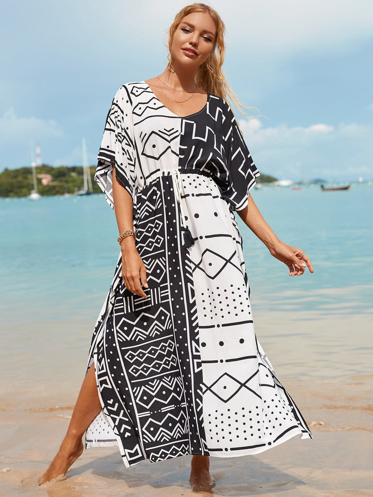 WOLFF | Stylish Urlaub Sonnenschutz Positionierung Druck Strand Cover-up