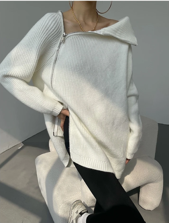 Katlyn™ - Pullover mit Stehkragen