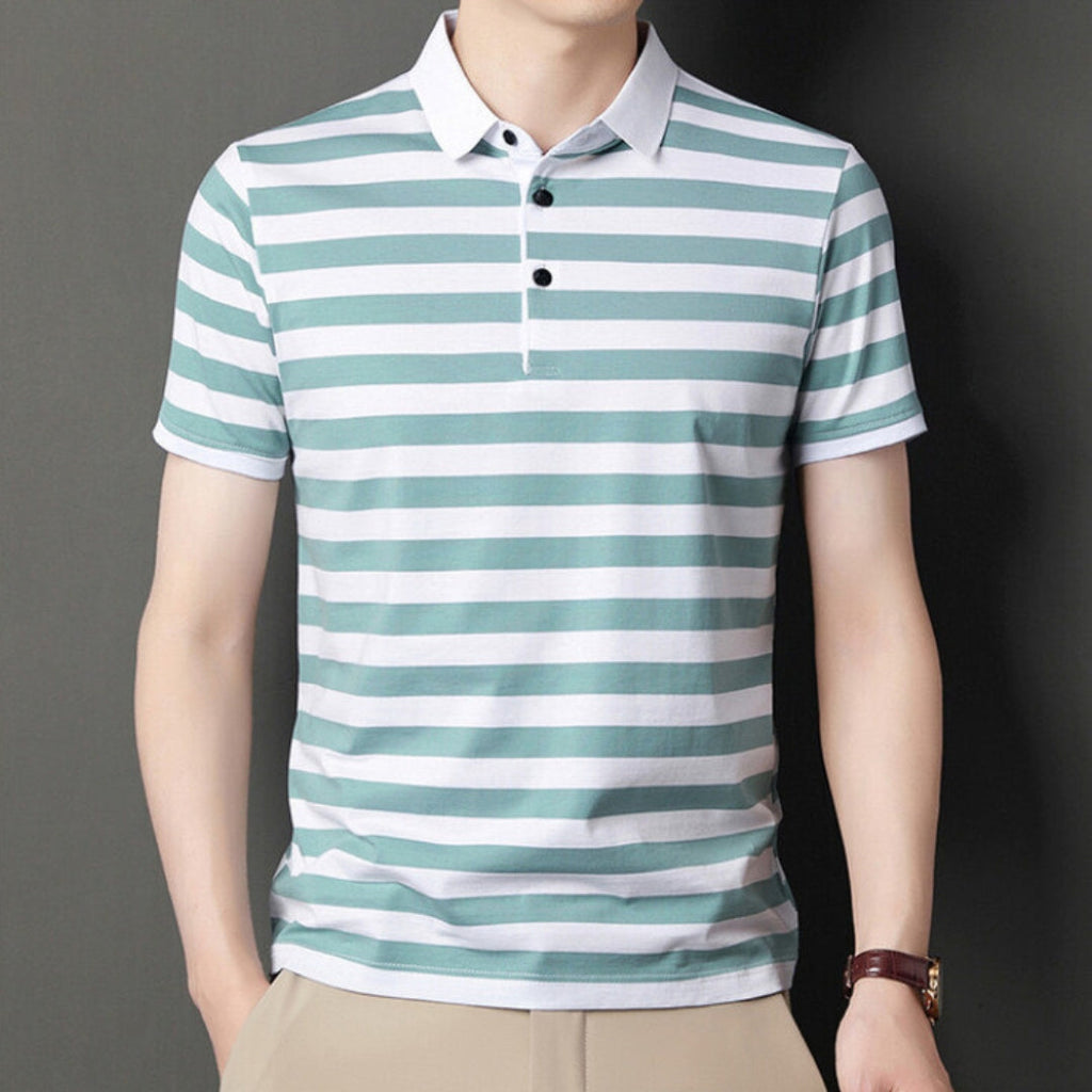 Stripe Polo Shirt