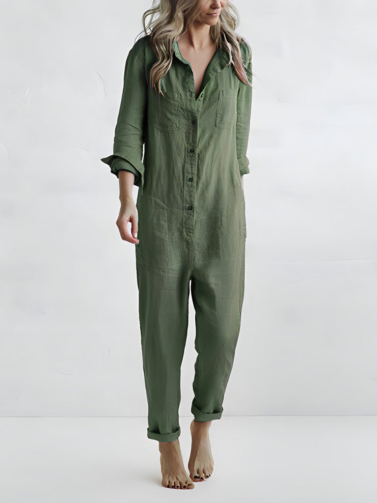 Langer Komfort Jumpsuit