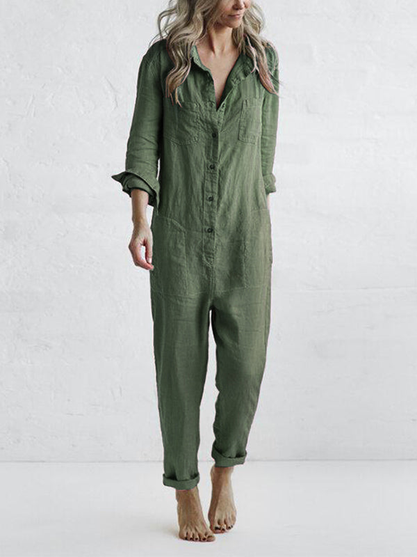 Wolff - Langärmliger Jumpsuit