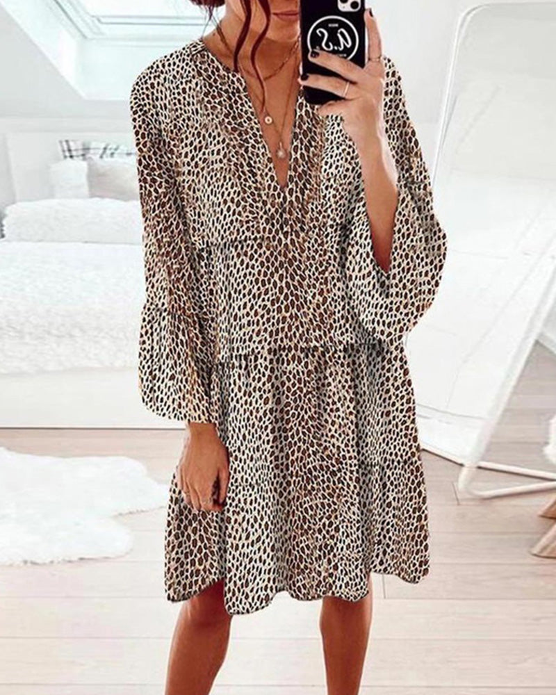 Wolff | Damen Leopard Kleid