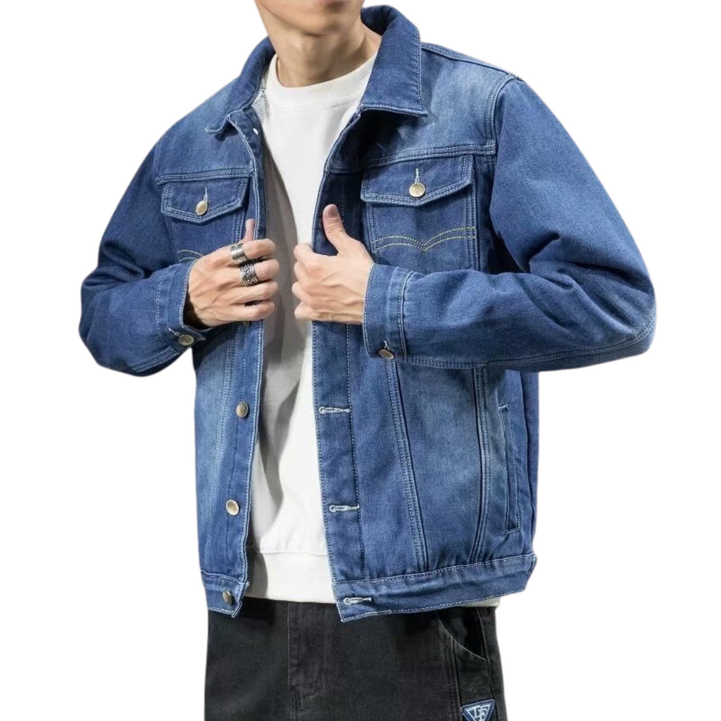 WOLFF | Vinter-Denimjacke Für Männer