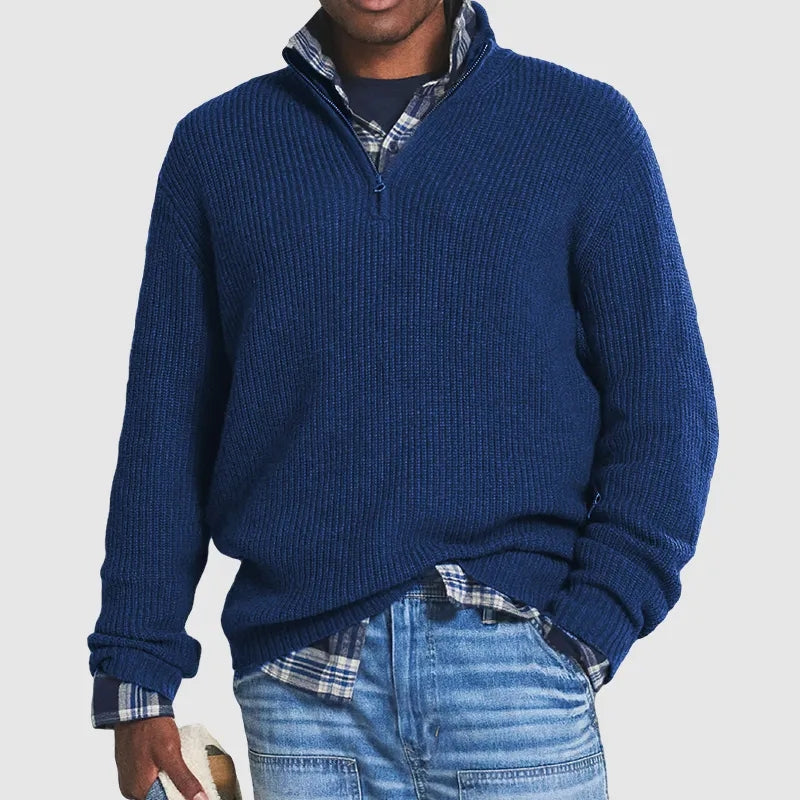 WOLFF - Half-zip Sweater