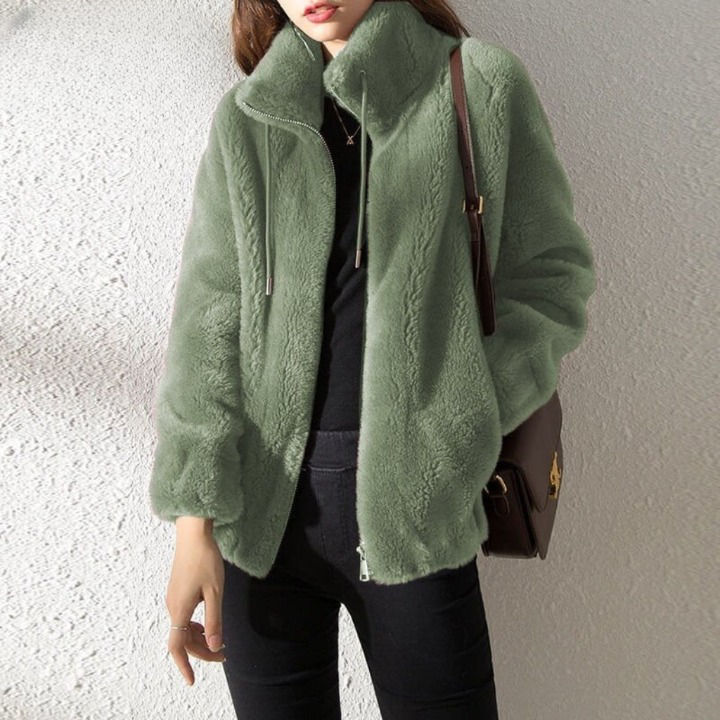 Doppelseitige Fleece-Jacke