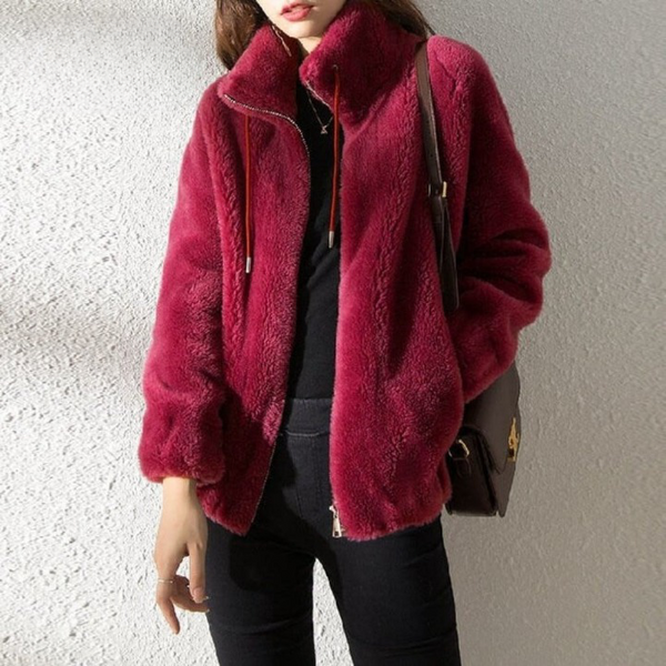 Doppelseitige Fleece-Jacke