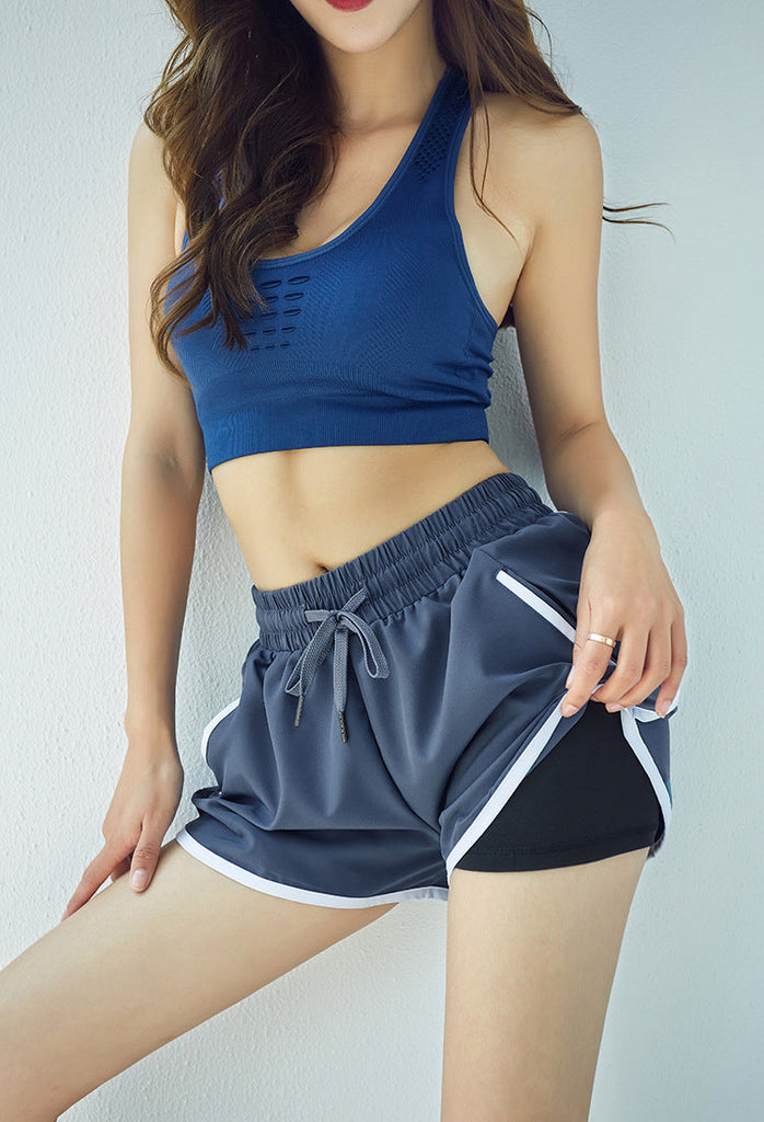 WOLFF | Trendy Sportshorts mit hoher Taille für Frauen