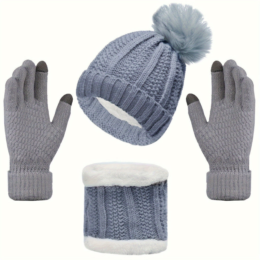 WOLFF | Casual Winter Warm 3-teiliges Set für Frauen