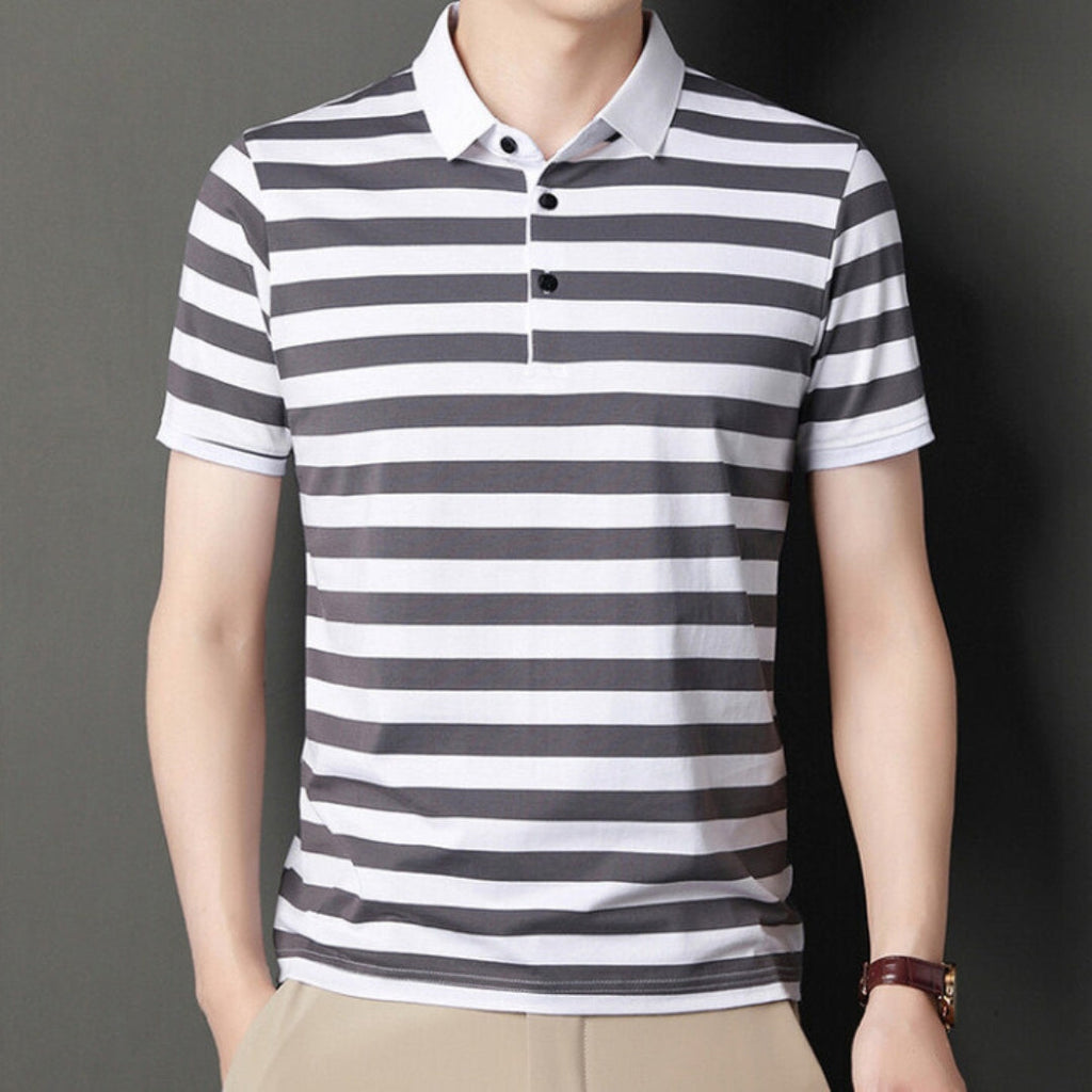 Stripe Polo Shirt