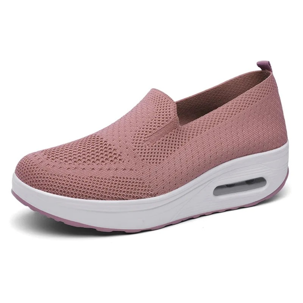 Wolff – Einfarbige, atmungsaktive Damen-Slipper aus Mesh