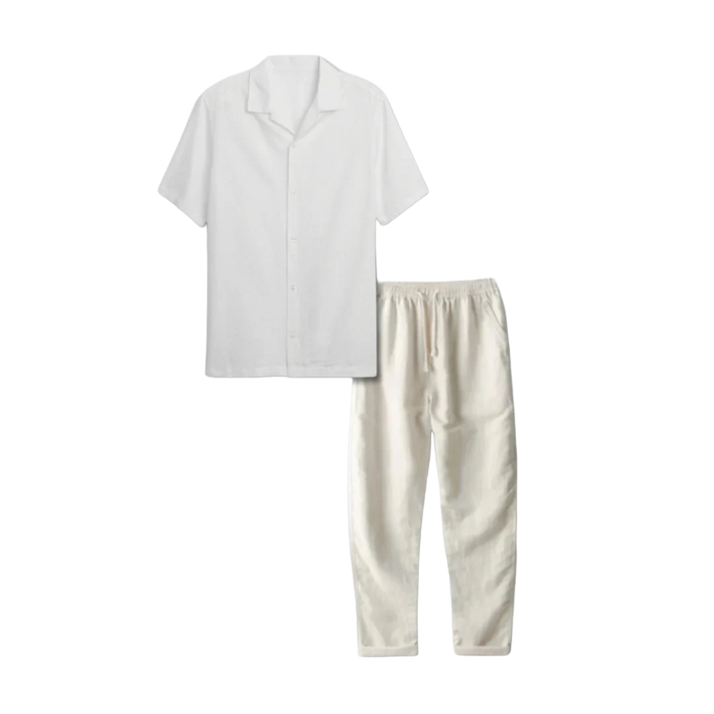 Wolff Linen Outfit Set - Lässige - Florenz bei Nacht