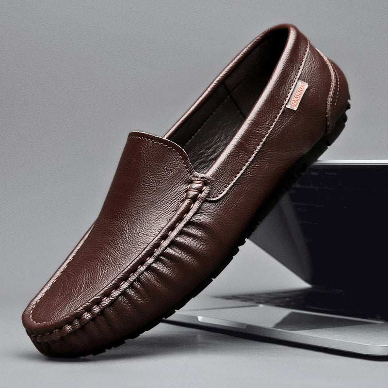 WOLFF | Designer Leder Slipper im britischen Stil Loafers