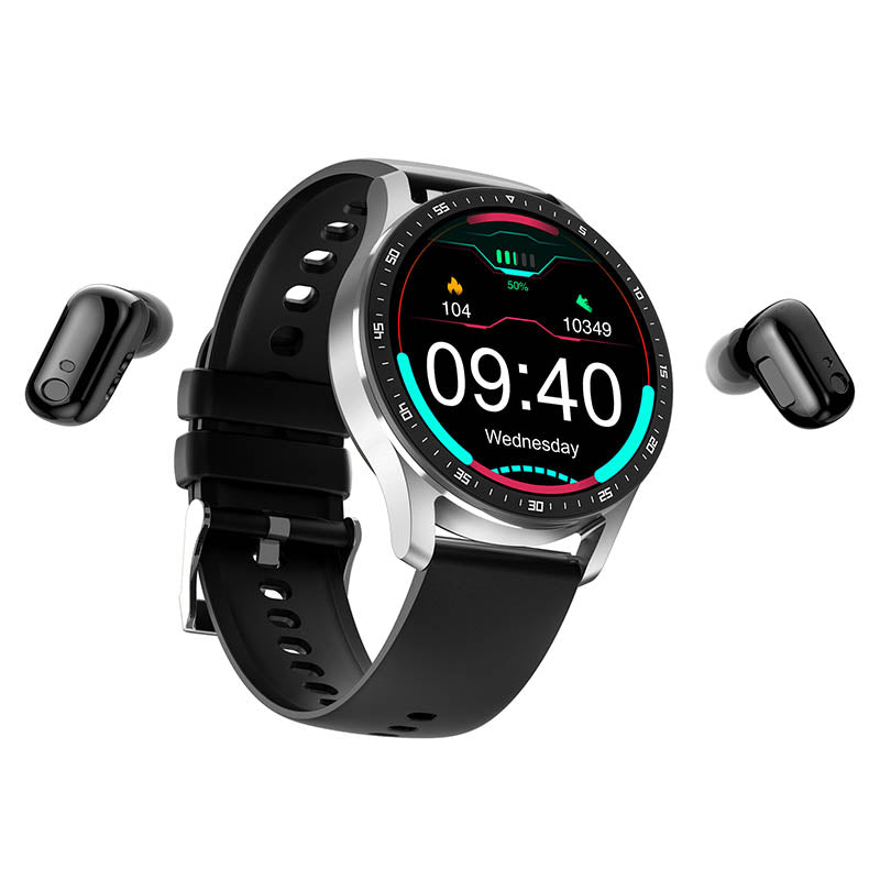 in 1 Smartwatch mit Kopfhörern (für iPhone und Android)