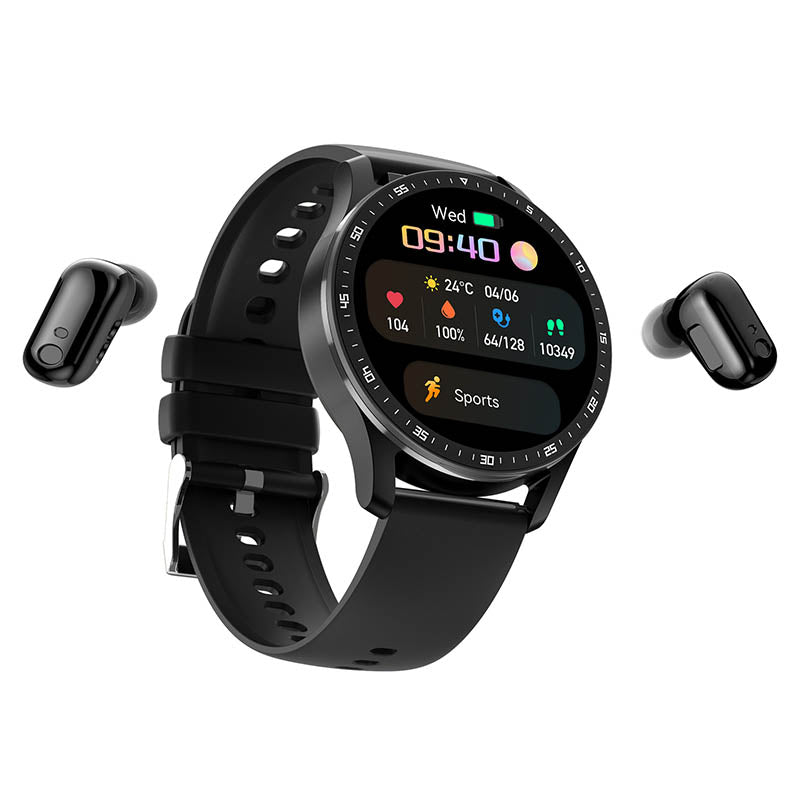 in 1 Smartwatch mit Kopfhörern (für iPhone und Android)