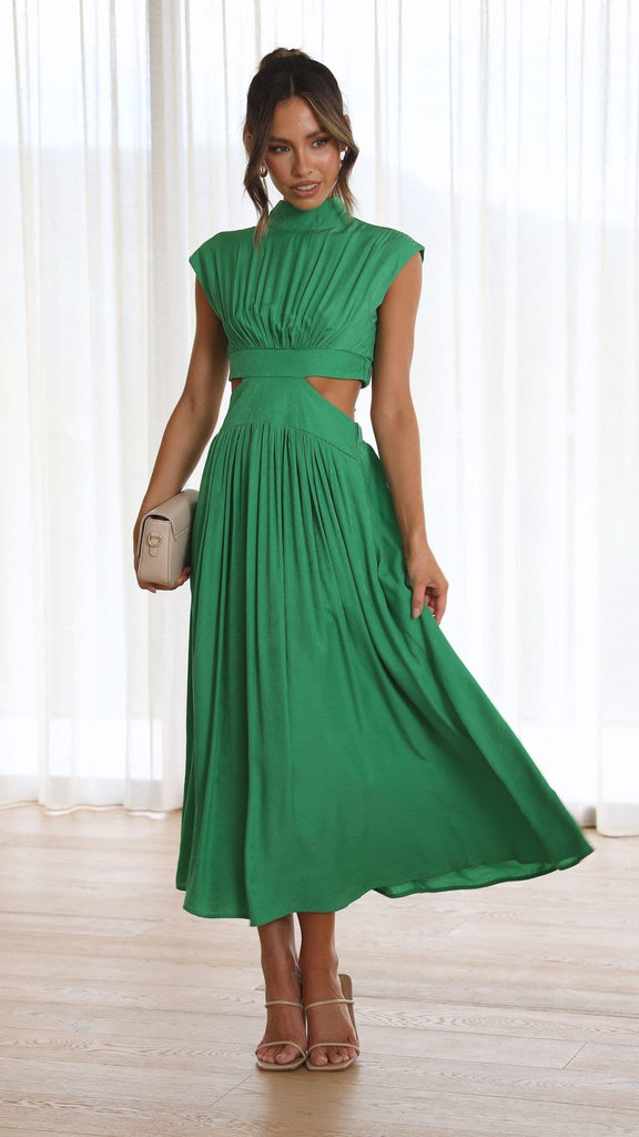 Langes elegantes Maxikleid