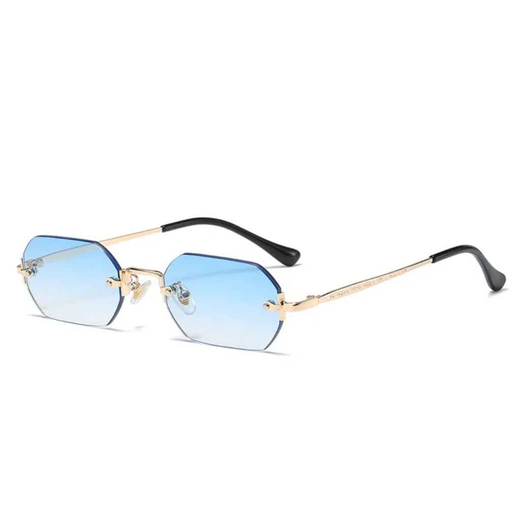 Wolff Geld Sommer Sonnenbrille - Modern - Rechteckig