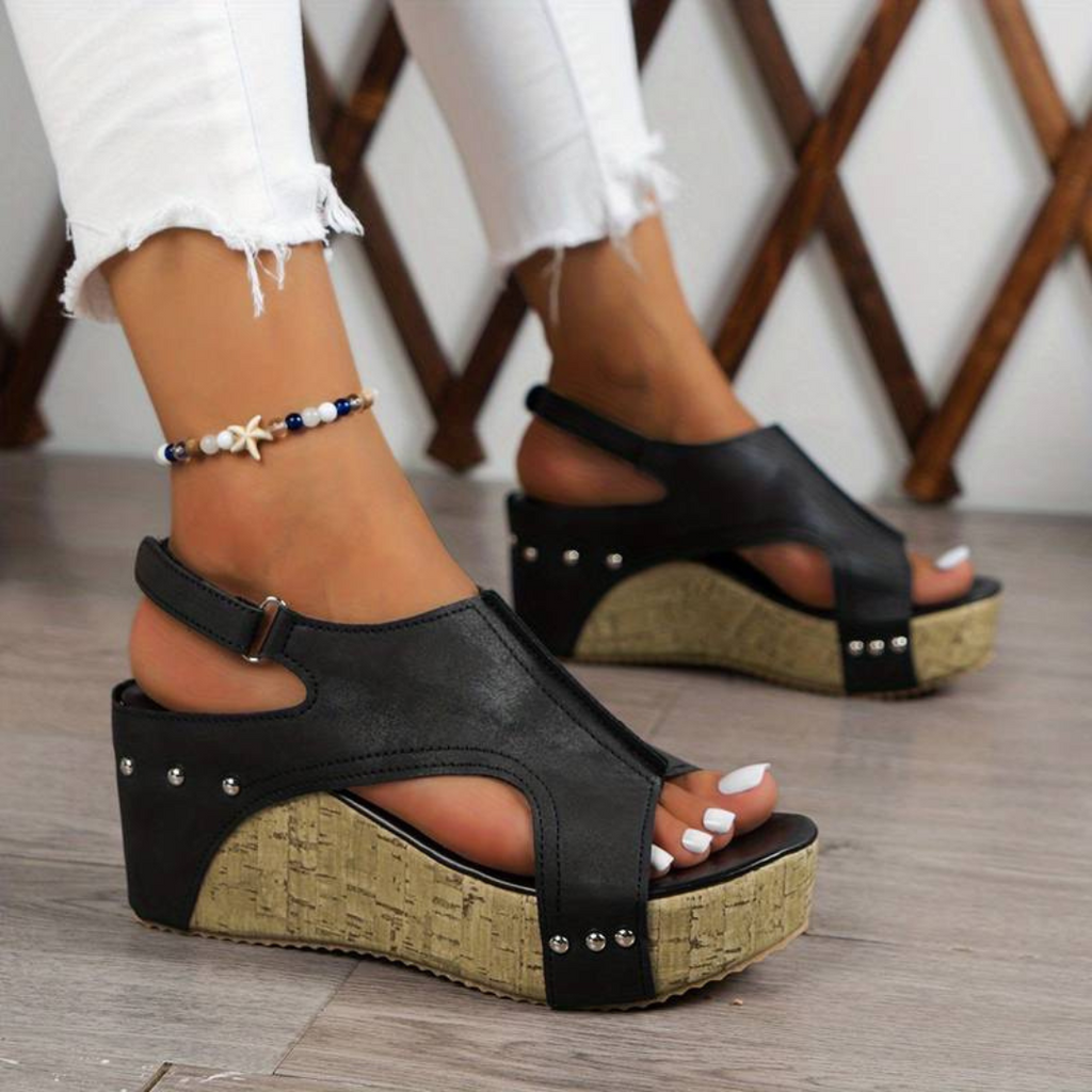 Wedge Sandalen | Schicke Sommer-Style-Sandalen mit Komfort