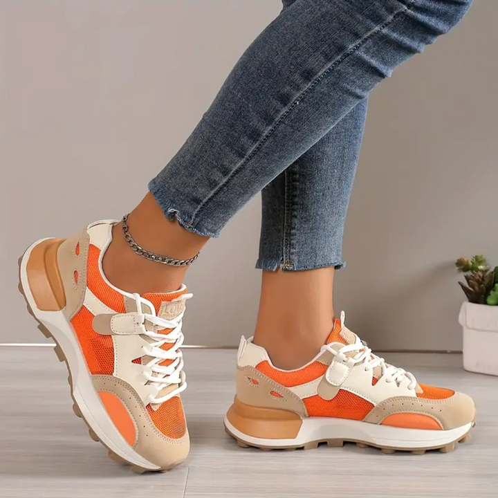 Wolff - Trendy Chunky Sneakers für Damen | Modische Sportschuhe mit dicker Sohle