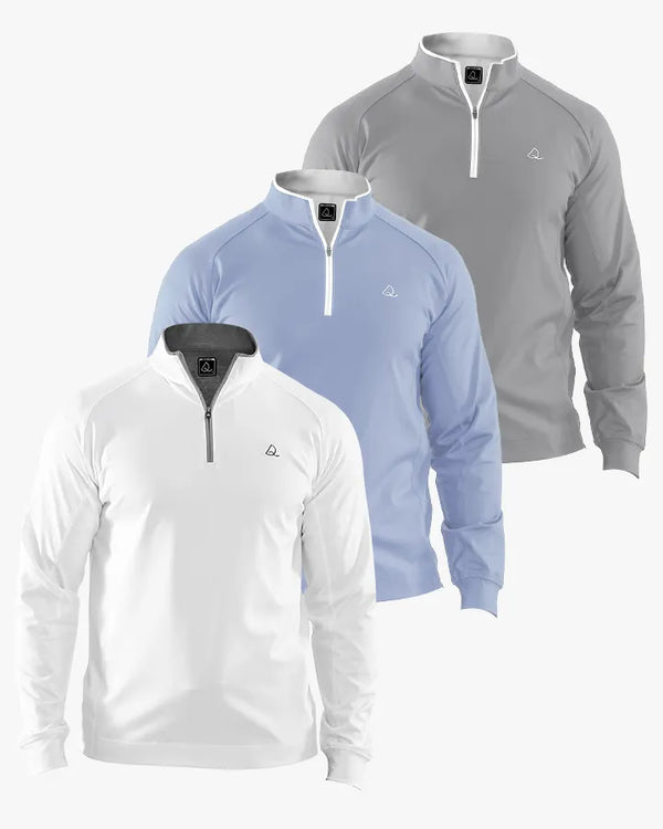 WOLFF | Max Performance Pullover mit 1/4-Reißverschluss