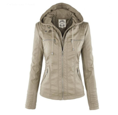 Wolff Solide Lederjacke mit Revers