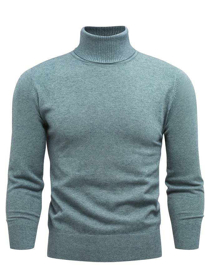 Wolff - Lässiger Rollkragenpullover aus Strick