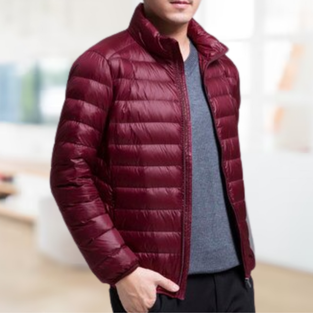 Ultraleichte Kragenjacke