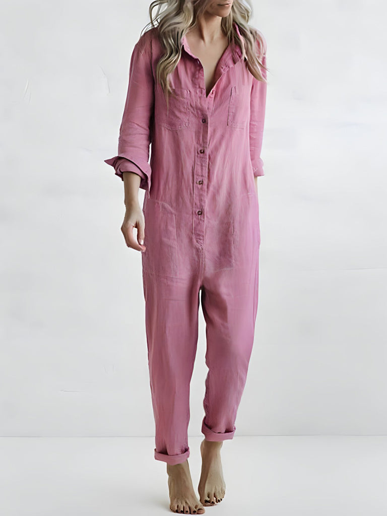 Langer Komfort Jumpsuit