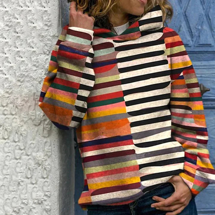 WOLFF - Multicolor-Kapuzenpulli