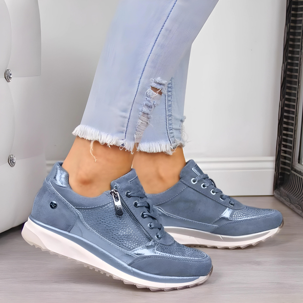 Wolff - Glamouröse bequeme Casual Sneakers | Sportlich-schicke Sneaker