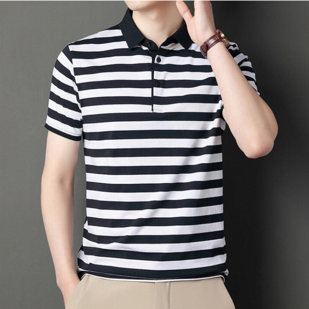 Stripe Polo Shirt