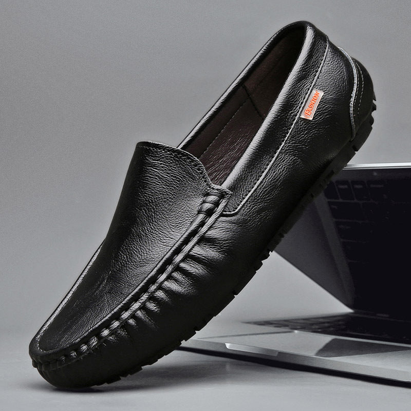 WOLFF | Designer Leder Slipper im britischen Stil Loafers