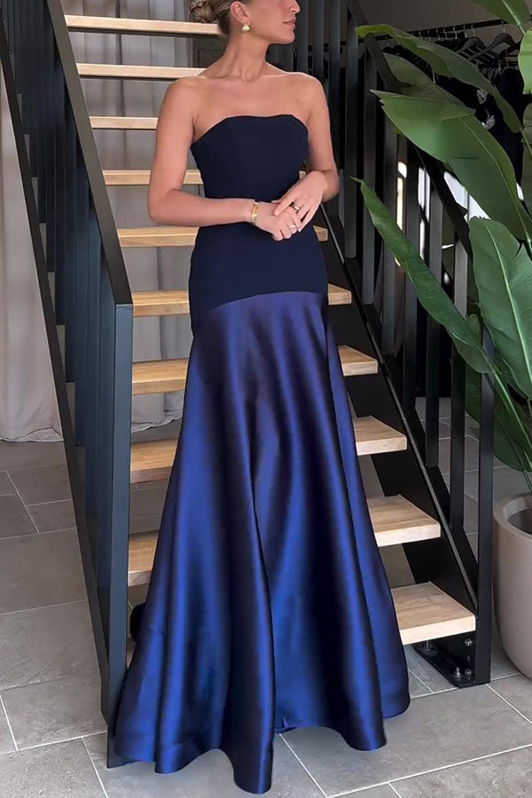 Maxikleid aus Satin