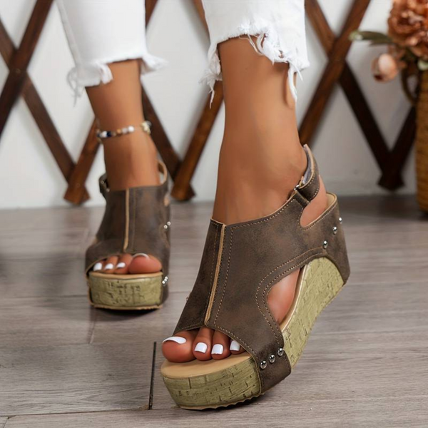 Wedge Sandalen | Schicke Sommer-Style-Sandalen mit Komfort