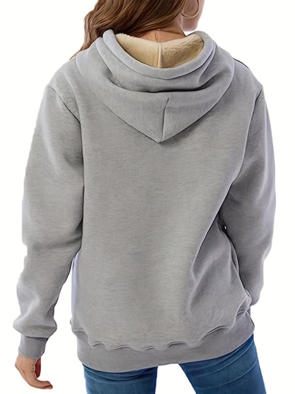 Kapuzenpulli mit Fleece