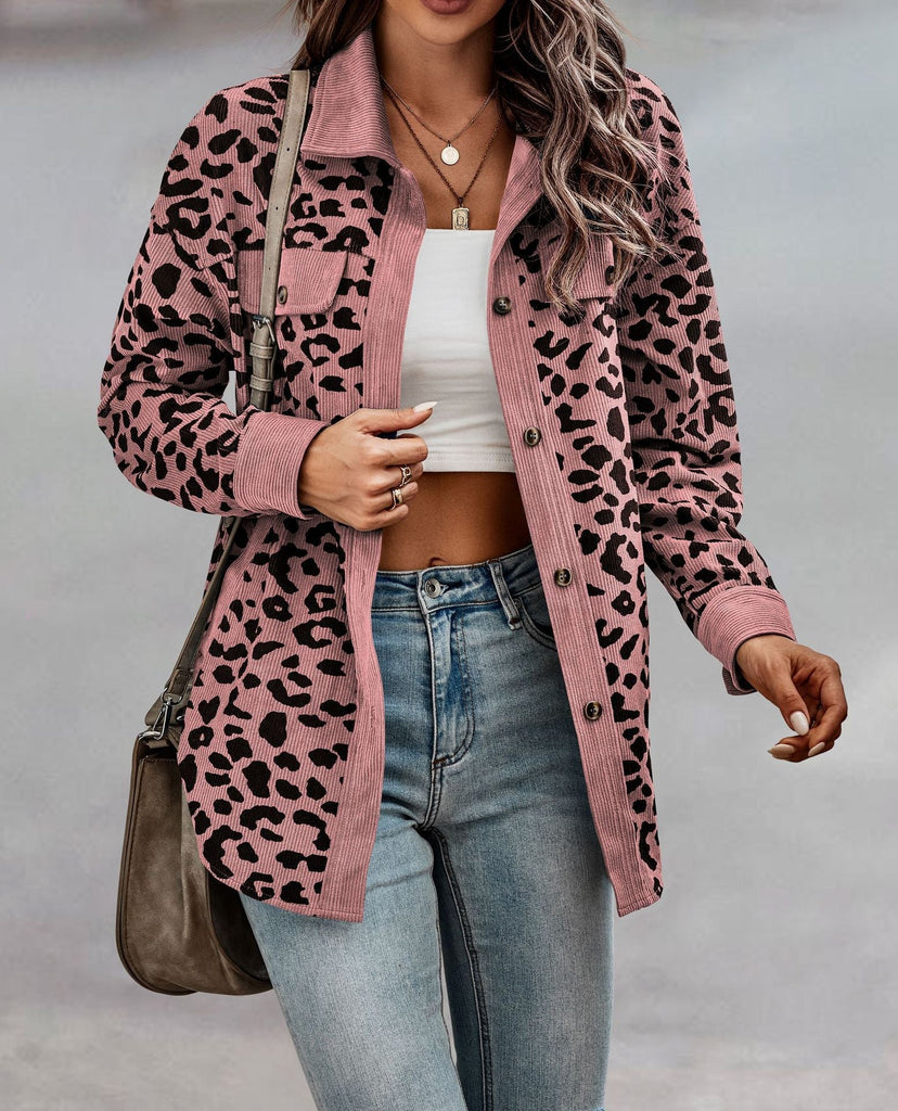 Olivie™ - Dschungel Chic Leopard Jacke