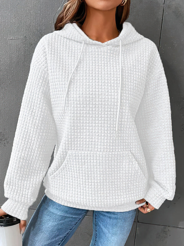 Cooler und schicker strukturierter Pullover für Frauen