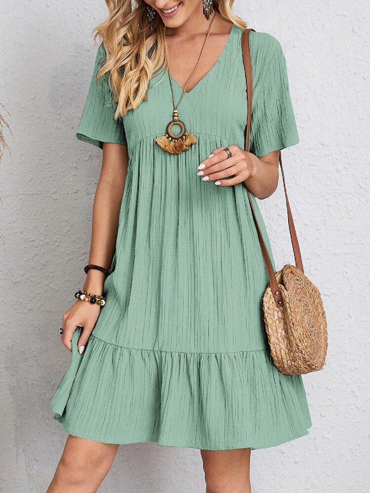 V-Neck Sommerkleid