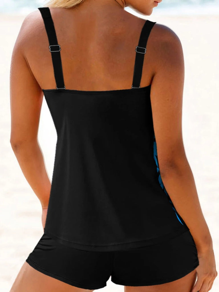 WOLFF – Tankini mit Blattmuster