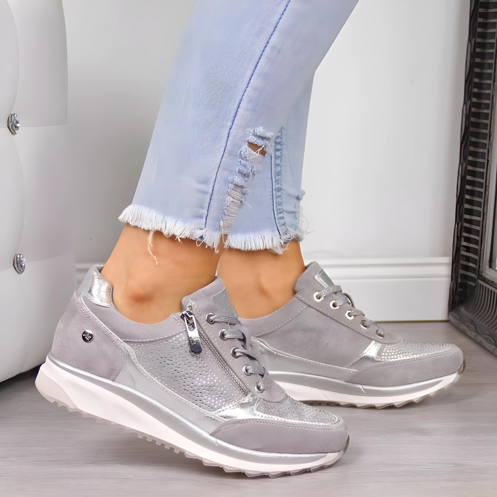 Wolff - Glamouröse bequeme Casual Sneakers | Sportlich-schicke Sneaker