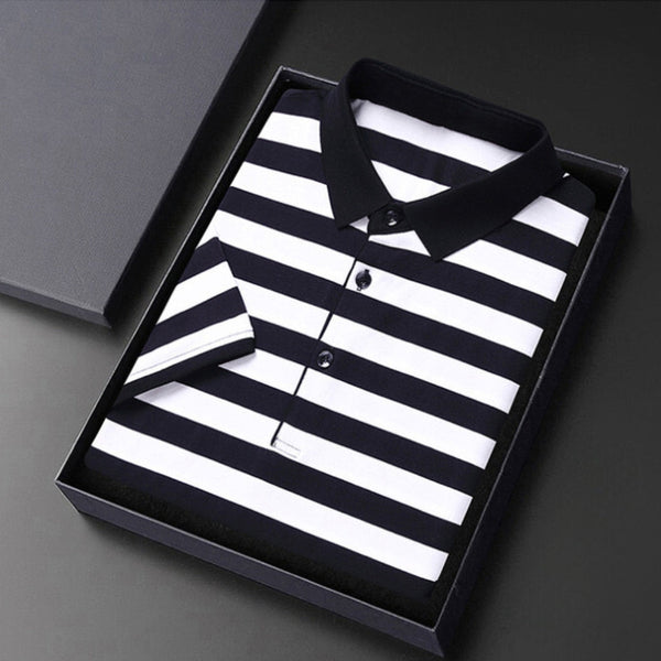 Stripe Polo Shirt