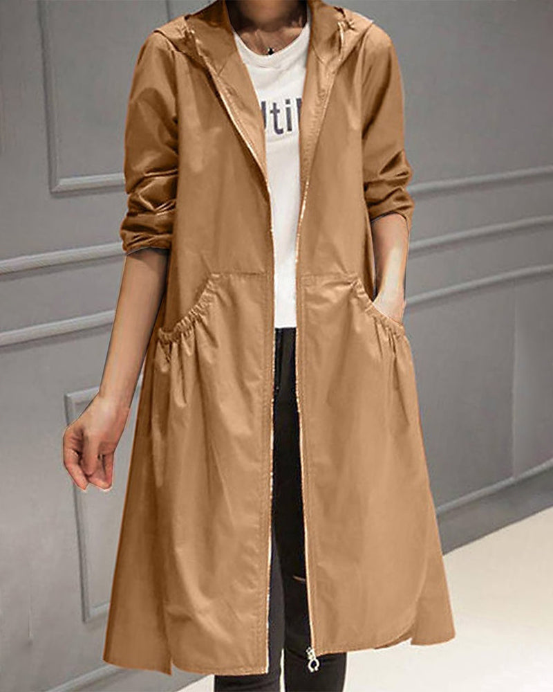 trenchcoat，langer