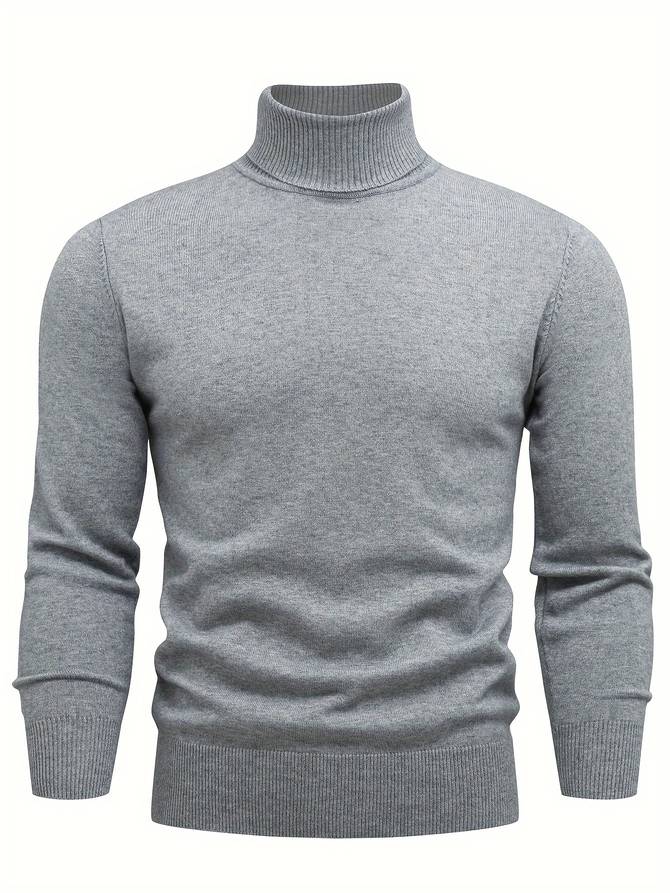 Wolff - Lässiger Rollkragenpullover aus Strick