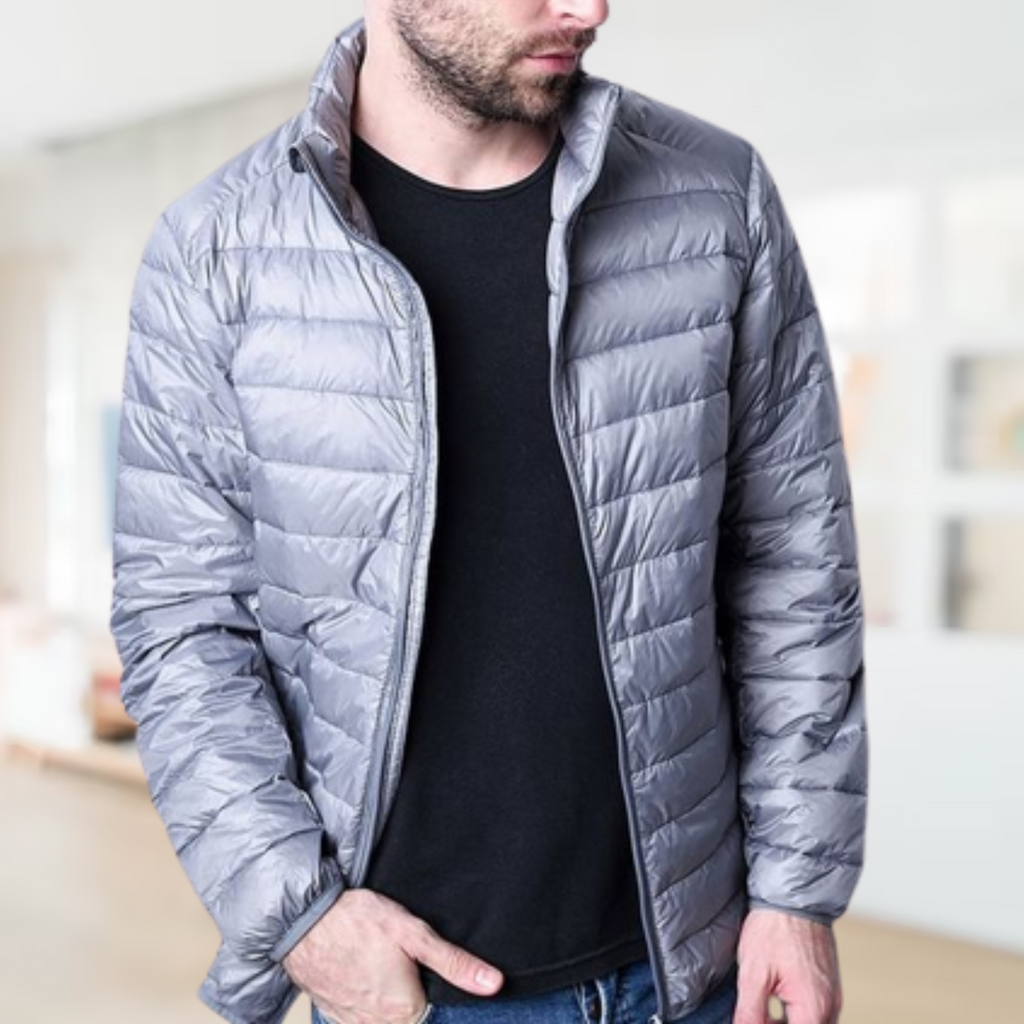 Ultraleichte Kragenjacke