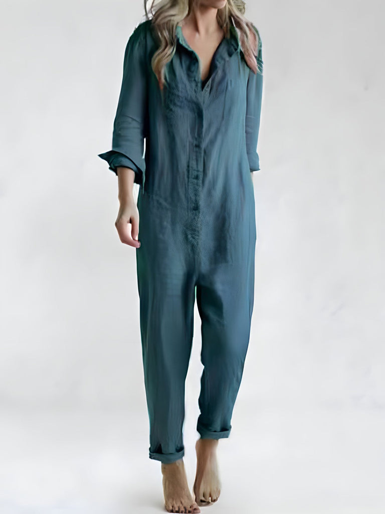 Langer Komfort Jumpsuit