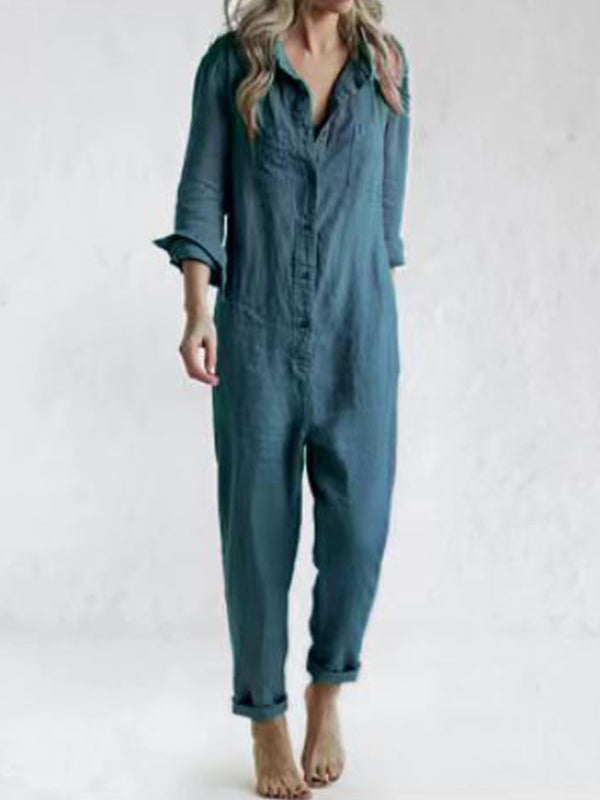 Wolff - Langärmliger Jumpsuit