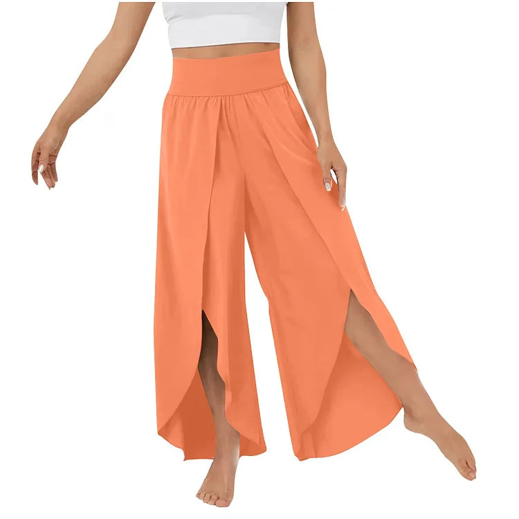 WOLFF | Yogahose mit weitem Bein