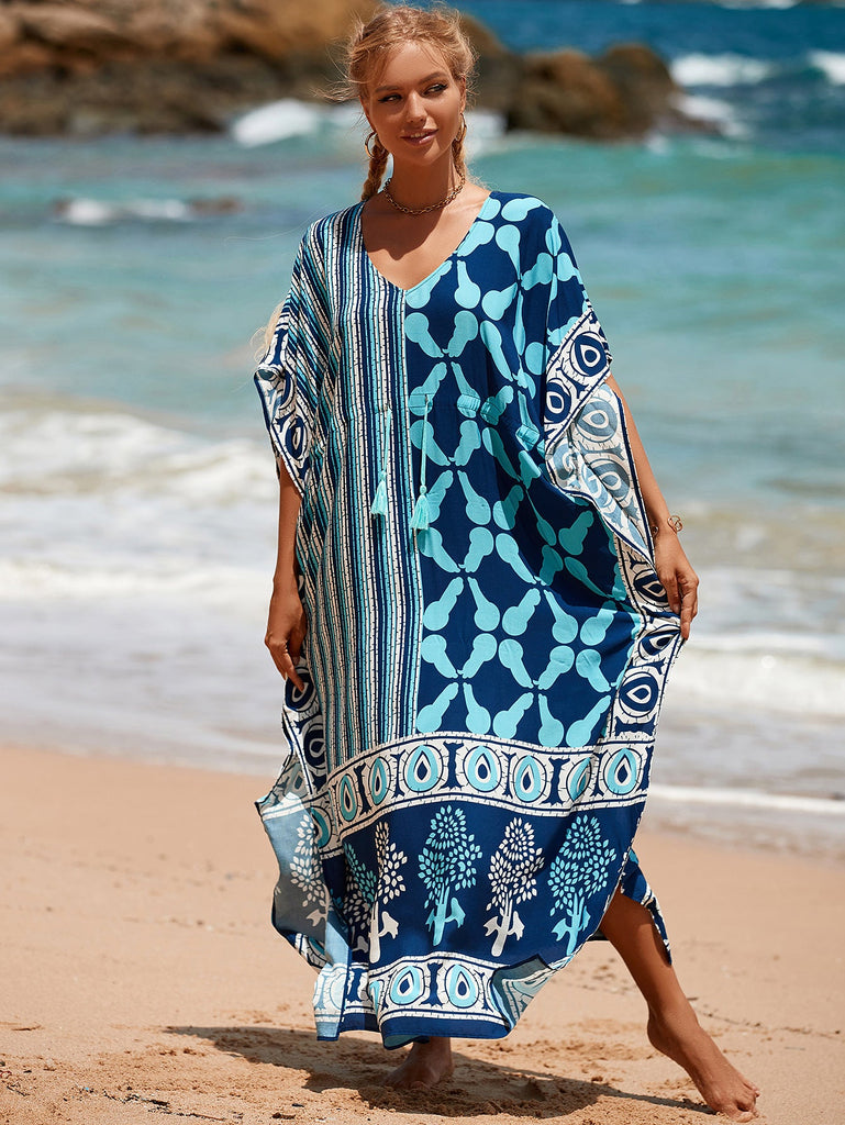 WOLFF | Stylish Urlaub Sonnenschutz Positionierung Druck Strand Cover-up