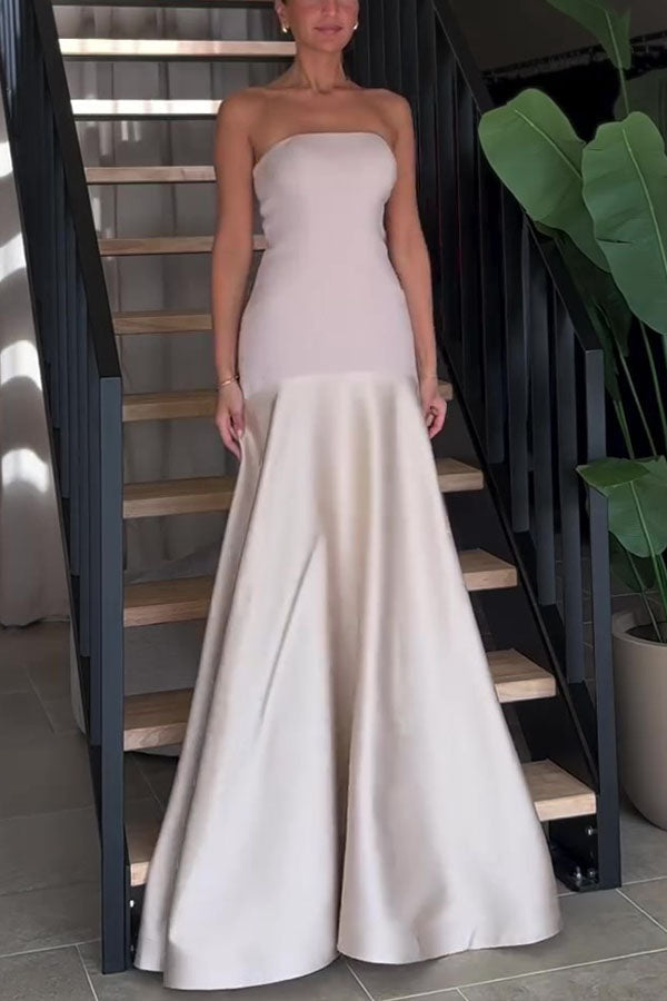 Maxikleid aus Satin